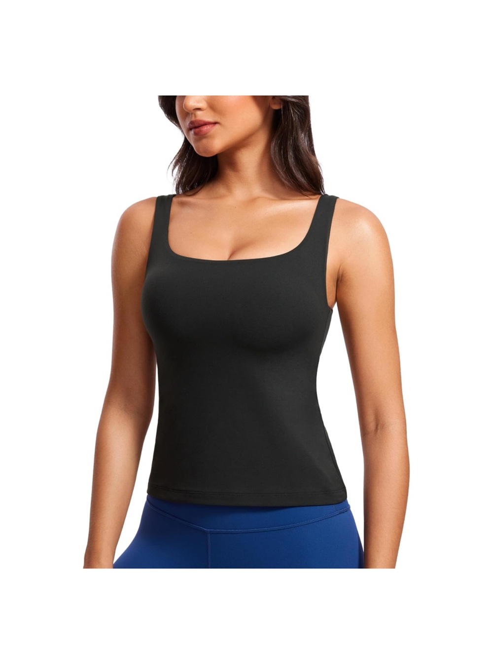 CRZ YOGA Butterluxe Scoop Neck Tank Tops
Built in Bra